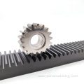 Custom brass stainless steel plastic straight gear